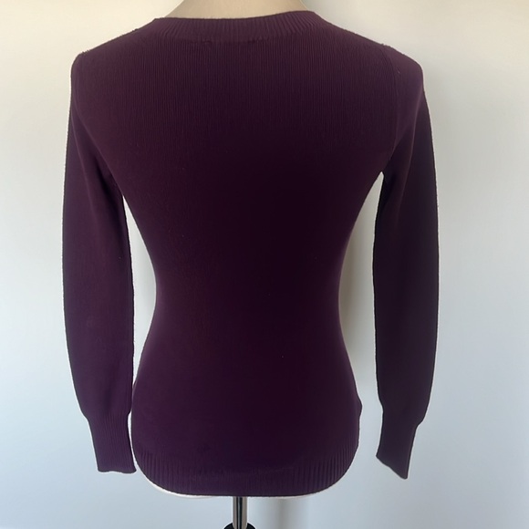 Express Purple Sweater sz S - Picture 2 of 3